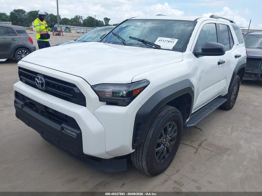 Vin: jteva5br1s5009674, lot: 45825826, toyota 4runner sr5 20252