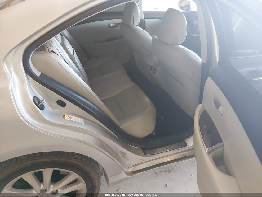 2012 LEXUS ES 350 auction photo 8