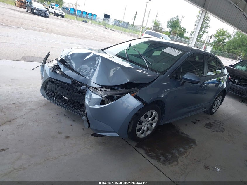 Vin: 5yfepmae7mp165977, lot: 45825848, toyota corolla le 20212