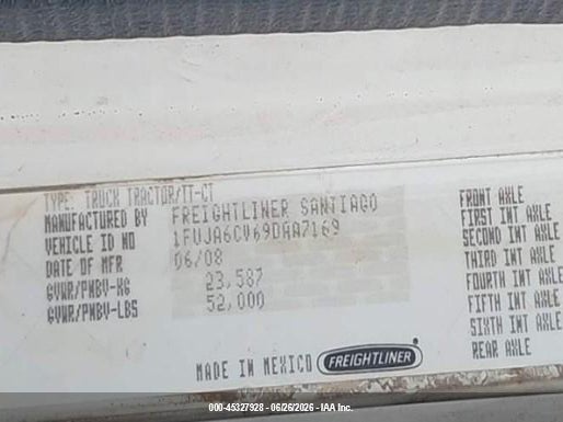 2009 OTHER FREIGHTLINER CONVENTIONAL COLUMBIA TRUCK N/A