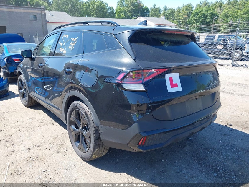 Vin: kndpzddhxs7205525, lot: 45825864, kia sportage plug-in hybrid x-line prestige 20253
