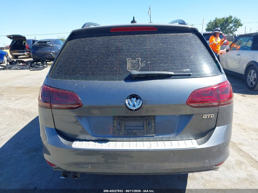2015 Volkswagen Golf Sportwagen Tdi Se 4-Door VIN: 3VWCA7AU6FM513602 Lot: 45327932