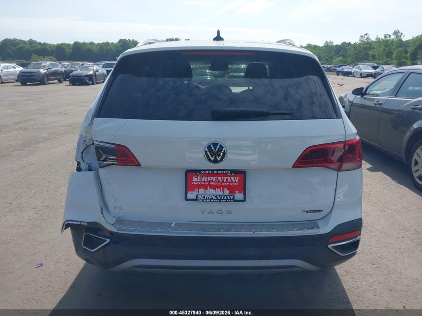 2023 Volkswagen Taos 1.5T Se VIN: 3VVUX7B2XPM352967 Lot: 45327940