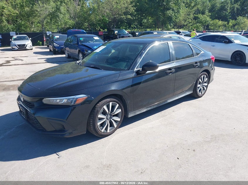 2022 HONDA CIVIC auction photo 2