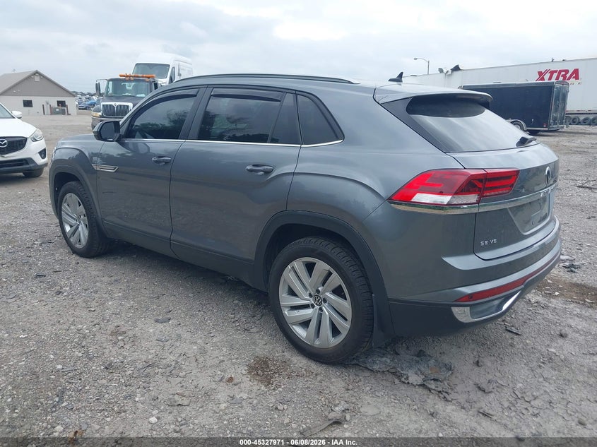 Vin: 1v2ke2ca1nc212100, lot: 45825904, volkswagen atlas cross sport 3.6l v6 se w/technology 20223