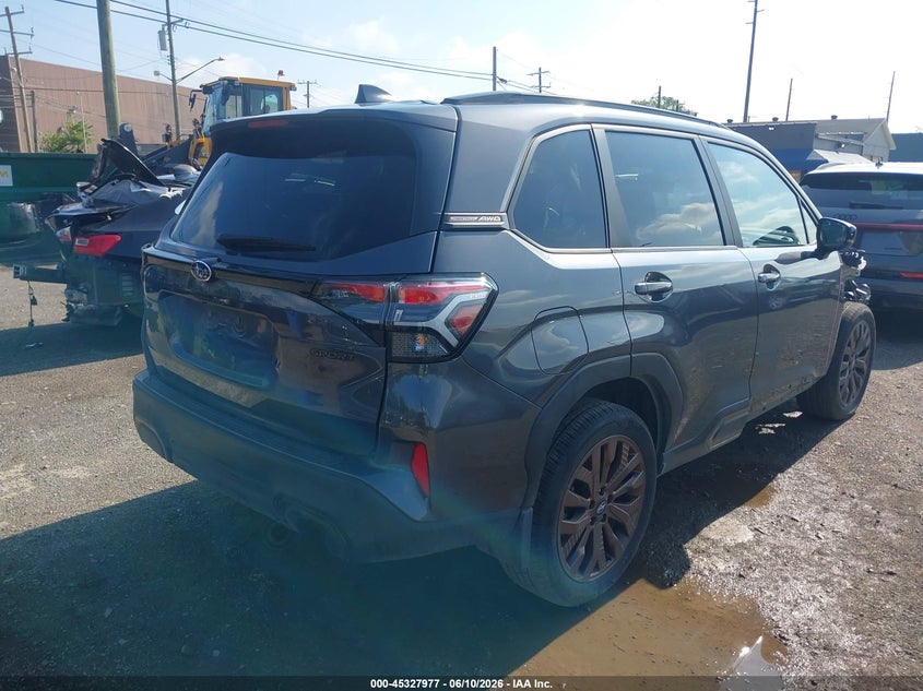 2025 SUBARU FORESTER auction photo 4