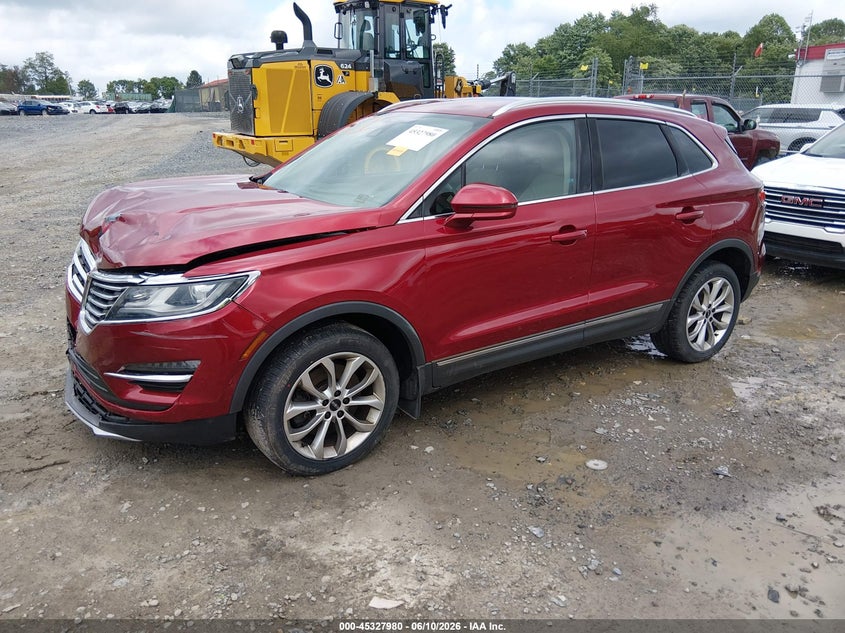 Vin: 5lmtj2dh5hul27321, lot: 45825913, lincoln mkc select 20172