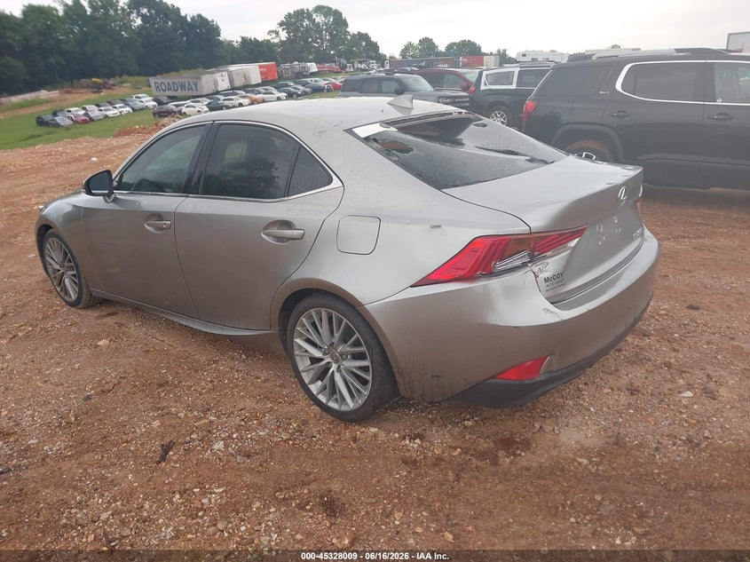 Vin: jthba1d22h5049026, lot: 45825942, lexus is 200t 20173