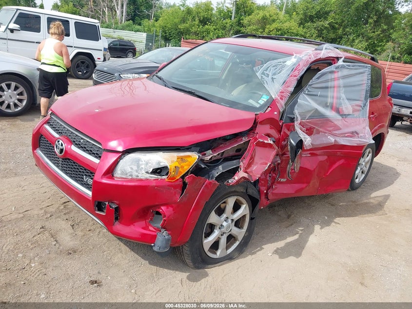 Vin: 2t3dk4dvxaw014140, lot: 45825963, toyota rav4 limited v6 20102