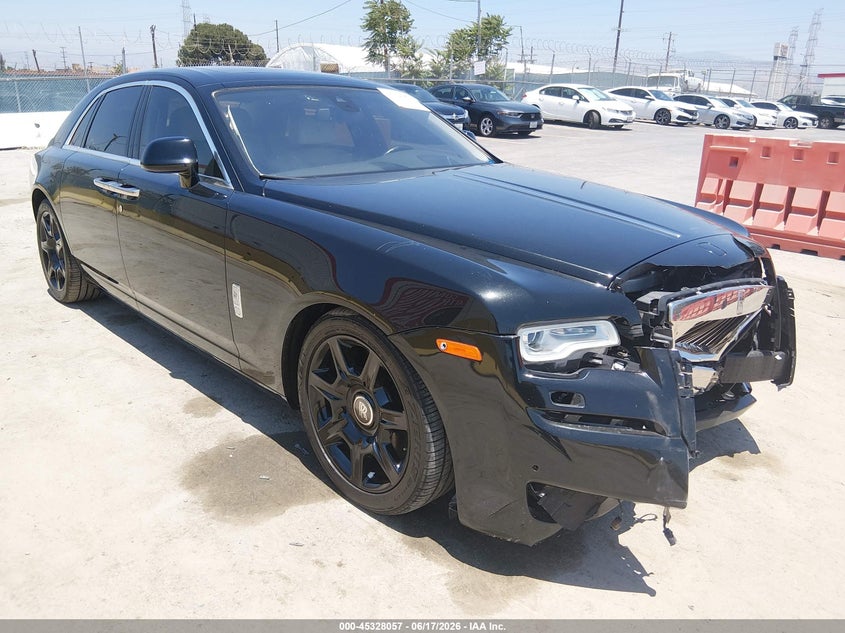 2015 ROLLS-ROYCE GHOST SEDAN 6.6L V-12 DI, DOHC, VVT, TURBO, 563HP