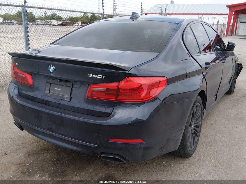 Vin: wbaje7c52jwc55544, lot: 45826010, bmw 540i xdrive 20184