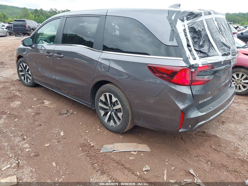 Vin: 5fnrl6h65sb080703, lot: 45826012, honda odyssey ex-l 20253