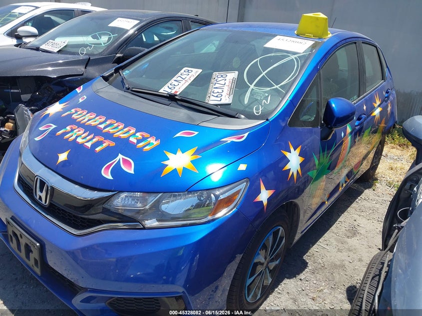 2020 Honda Fit Lx, Rear, IAAI, VIN 3HGGK5H48LM729072 — photo 2
