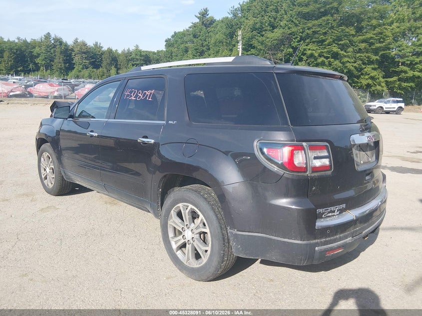 Vin: 1gkkrrkdxgj140567, lot: 45826024, gmc acadia slt-1 20163