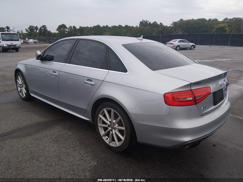 Vin: waubfaflxfn027486, lot: 45826044, audi a4 2.0t premium 20153
