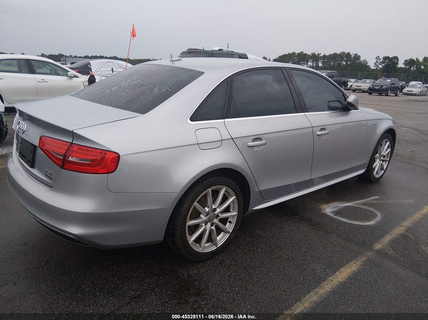 Vin: waubfaflxfn027486, lot: 45826044, audi a4 2.0t premium 20154