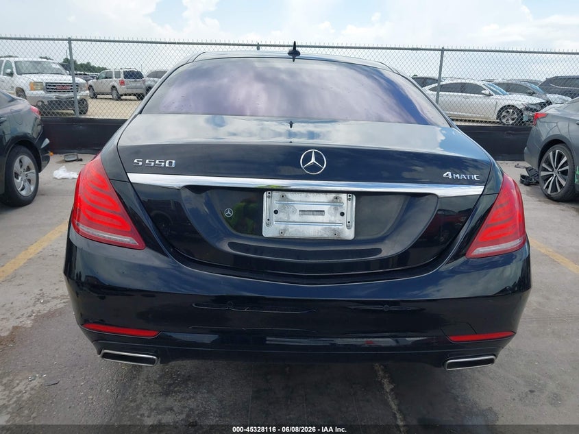2014 Mercedes-Benz S 550 4Matic VIN: WDDUG8FB4EA029867 Lot: 45328116
