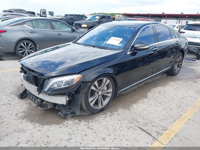 2014 MERCEDES-BENZ S 550 auction photo 2