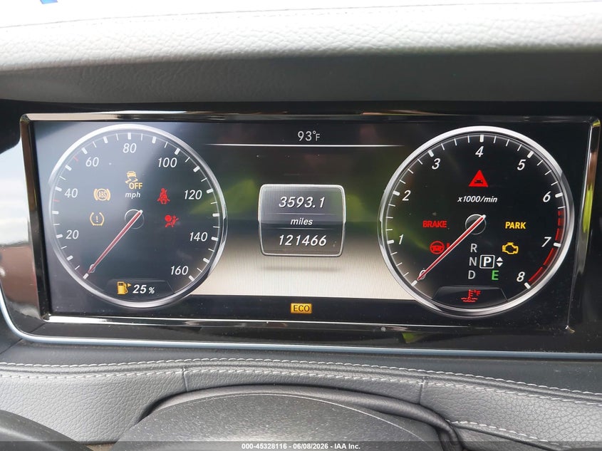 2014 MERCEDES-BENZ S 550 auction photo 7