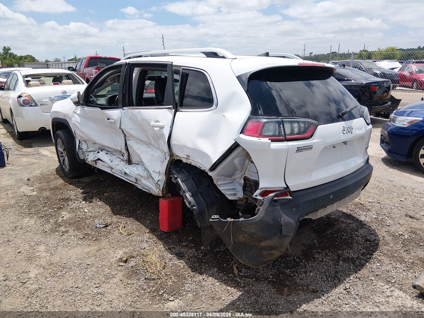 Vin: 1c4pjllb1kd434417, lot: 45826050, jeep cherokee latitude plus fwd 20193