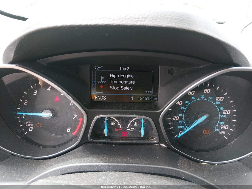 2016 Ford Escape 1.6 Titanium grey Lot 111045328121 Vin 1FMCU9JX2GUA22193