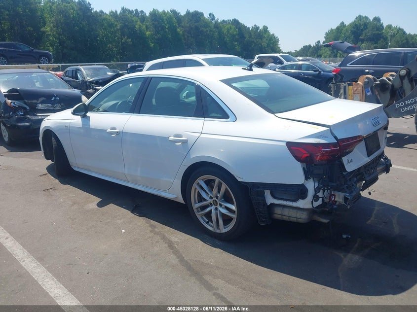 Vin: waueaaf46pn001781, lot: 45826061, audi a4 premium plus 45 tfsi s line quattro s tronic 20233