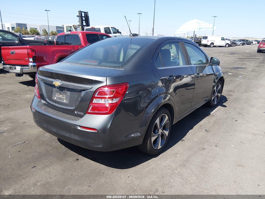 Vin: 1g1jf5sb3k4121110, lot: 45826080, chevrolet sonic premier auto 20194