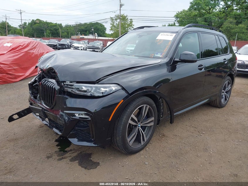 Vin: 5uxcw2c06l9b83313, lot: 45826081, bmw x7 xdrive40i 20202
