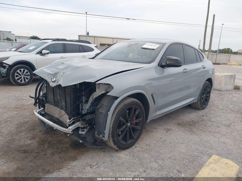 Vin: 5ux43dt04r9u95354, lot: 45826084, bmw x4 m40i 20242