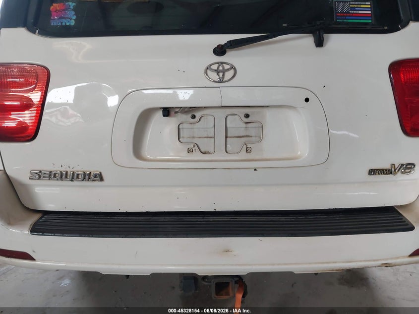 2002 Toyota Sequoia Limited V8 VIN: 5TDZT38A62S115134 Lot: 45328154