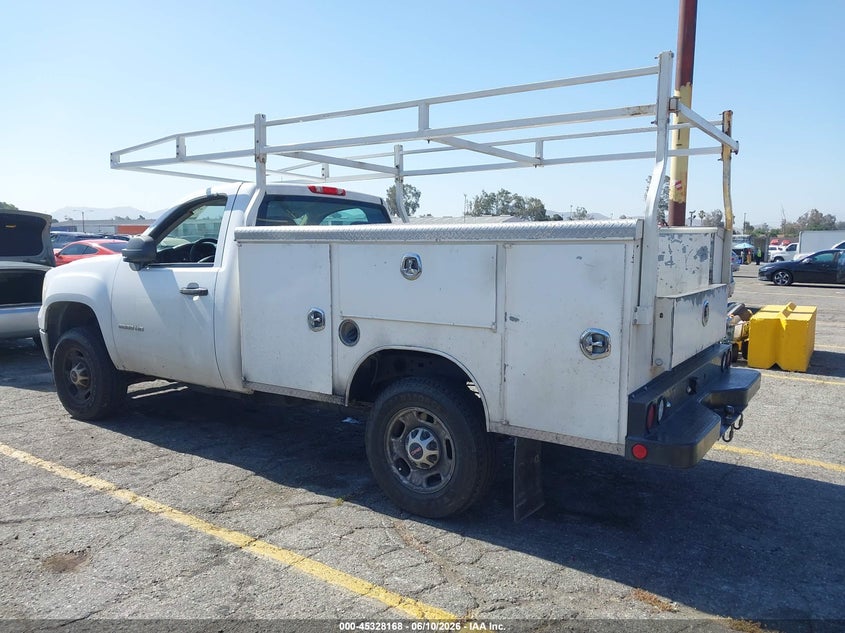 Vin: 1gt02zcg2cz168634, lot: 45826101, gmc sierra 2500hd work truck 20123