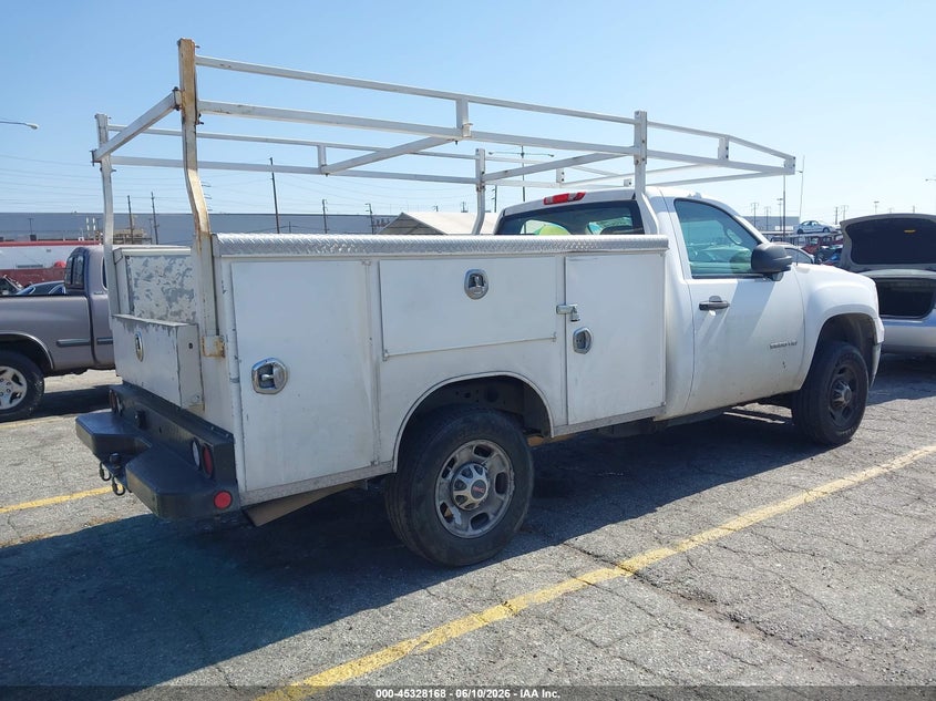 Vin: 1gt02zcg2cz168634, lot: 45826101, gmc sierra 2500hd work truck 20124
