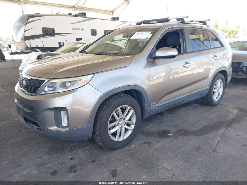 2014 KIA SORENTO SPORT UTILITY VEHICLE 2.4L I-4 DI, DOHC, VVT, 191HP