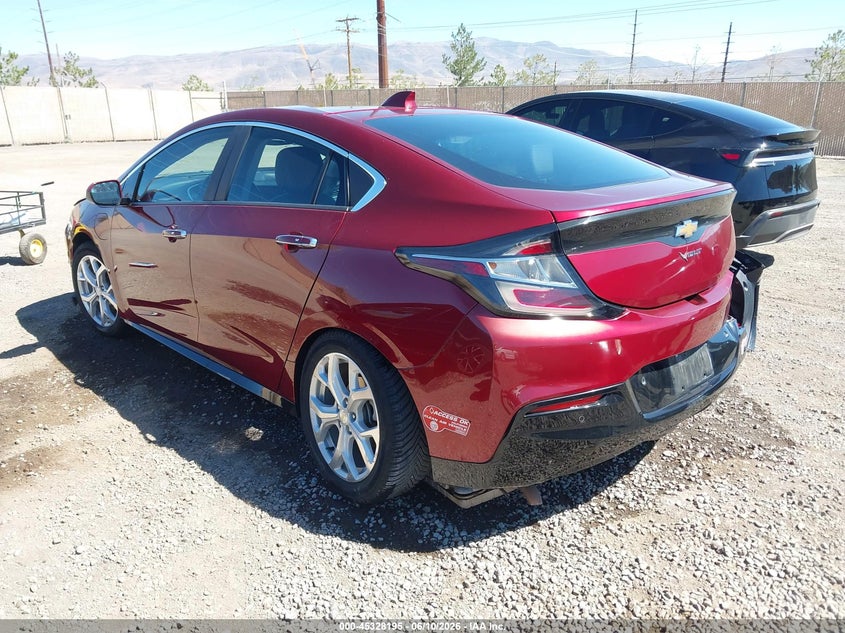 Vin: 1g1rd6s52hu191330, lot: 45826128, chevrolet volt premier 20173