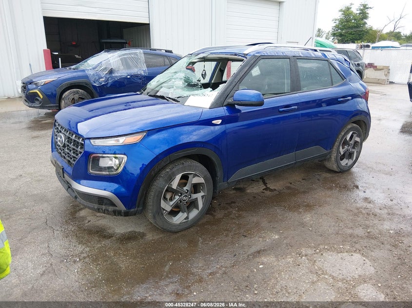 Vin: kmhrc8a32pu270299, lot: 45826180, hyundai venue sel 20232