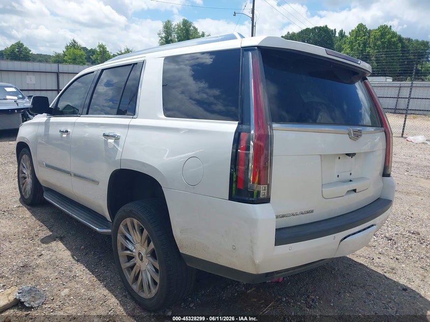 Vin: 1gys3bkj3hr303566, lot: 45826232, cadillac escalade luxury 20173