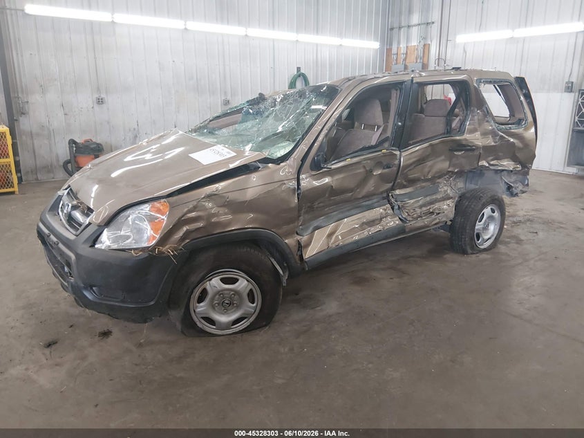 2004 Honda Cr-V Lx SHSRD68424U204806 photo 1