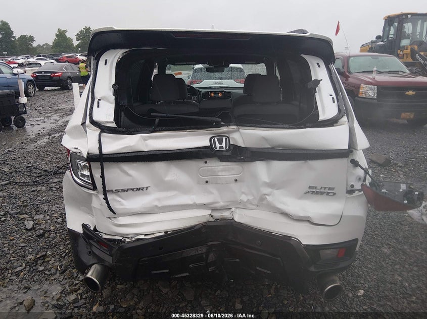 2023 Honda Passport Awd Elite VIN: 5FNYF8H01PB024453 Lot: 45328329
