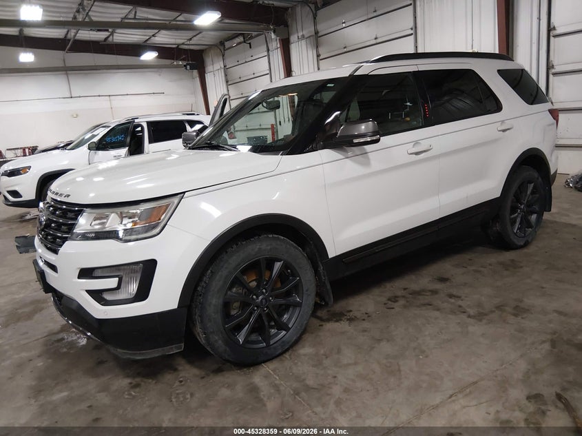 Vin: 1fm5k8d86hgd81625, lot: 45826292, ford explorer xlt 20172