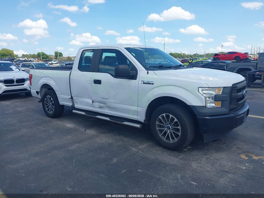 Vin: 1ftex1c81hke05678, lot: 45826295, ford f-150 xl 2017 img_1