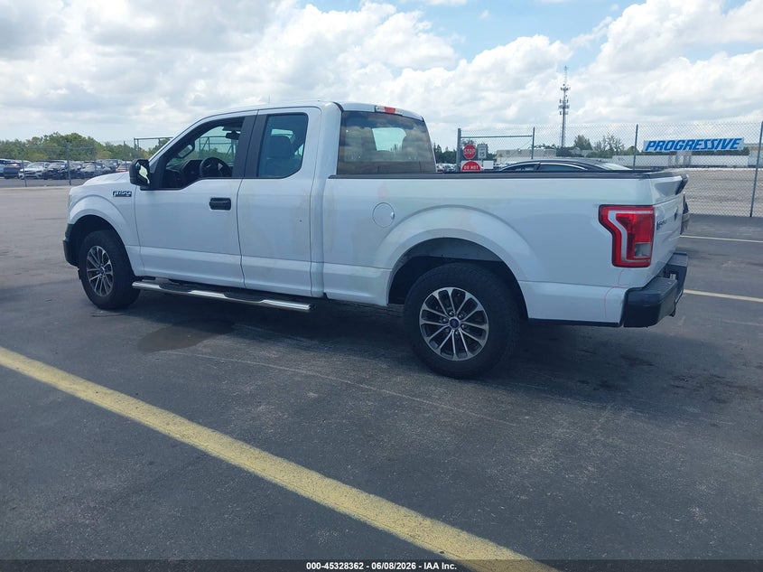 Vin: 1ftex1c81hke05678, lot: 45826295, ford f-150 xl 20173