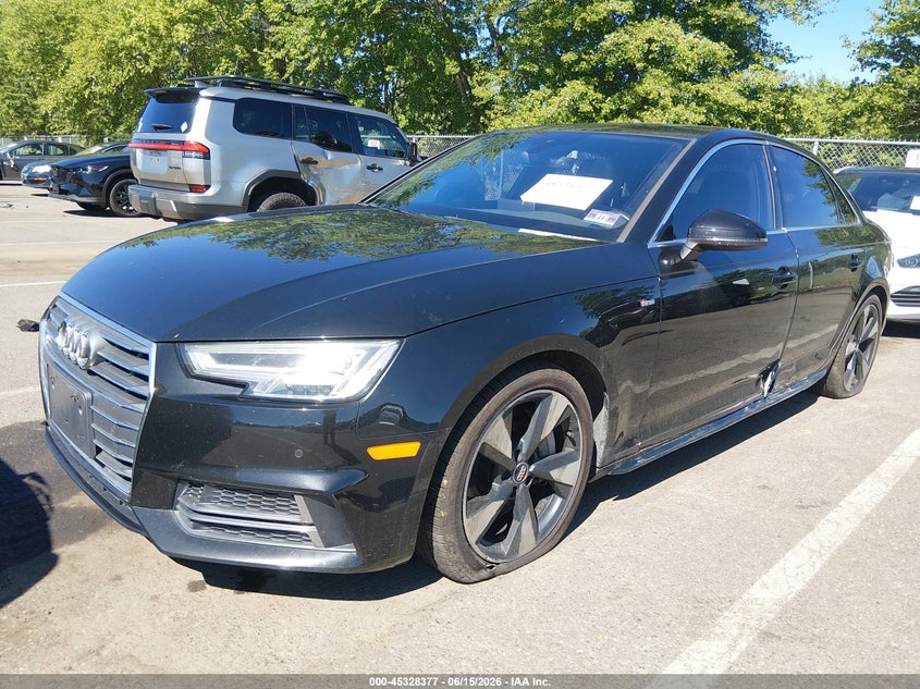 Vin: wauenaf46hn019722, lot: 45826310, audi a4 premium plus 20172