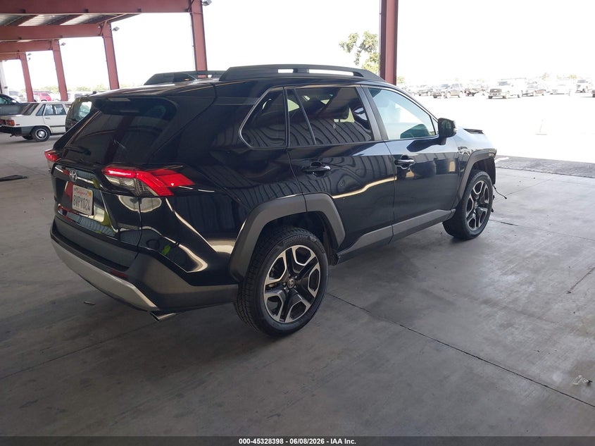 Vin: 2t3j1rfv0mw185404, lot: 45826331, toyota rav4 adventure 20214