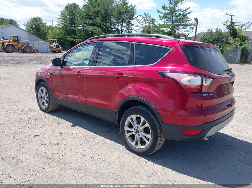 Vin: 1fmcu9hd1jub86599, lot: 45826342, ford escape sel 20183