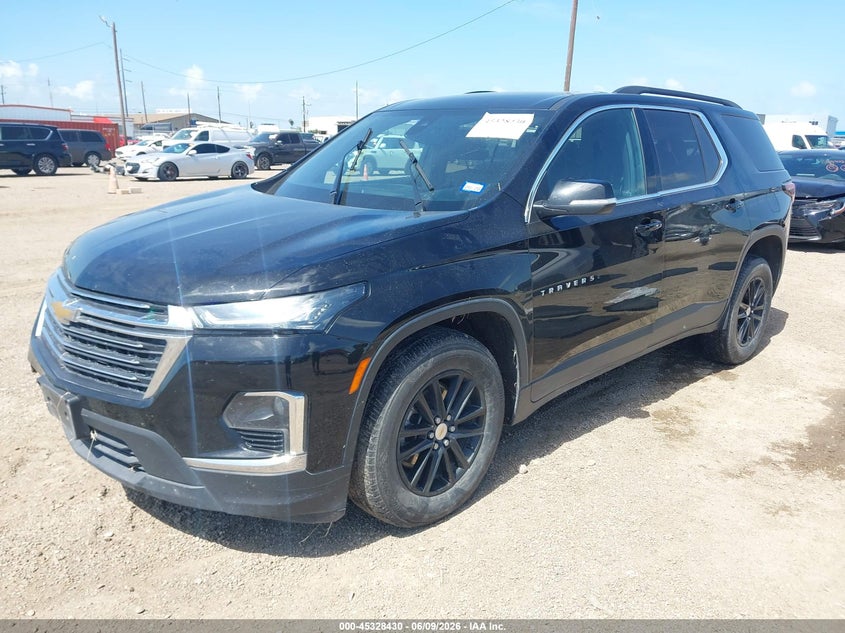 2022 CHEVROLET TRAVERSE auction photo 2