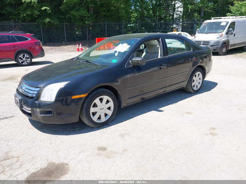 2008 Ford Fusion S 3FAHP06Z08R147389 photo 1