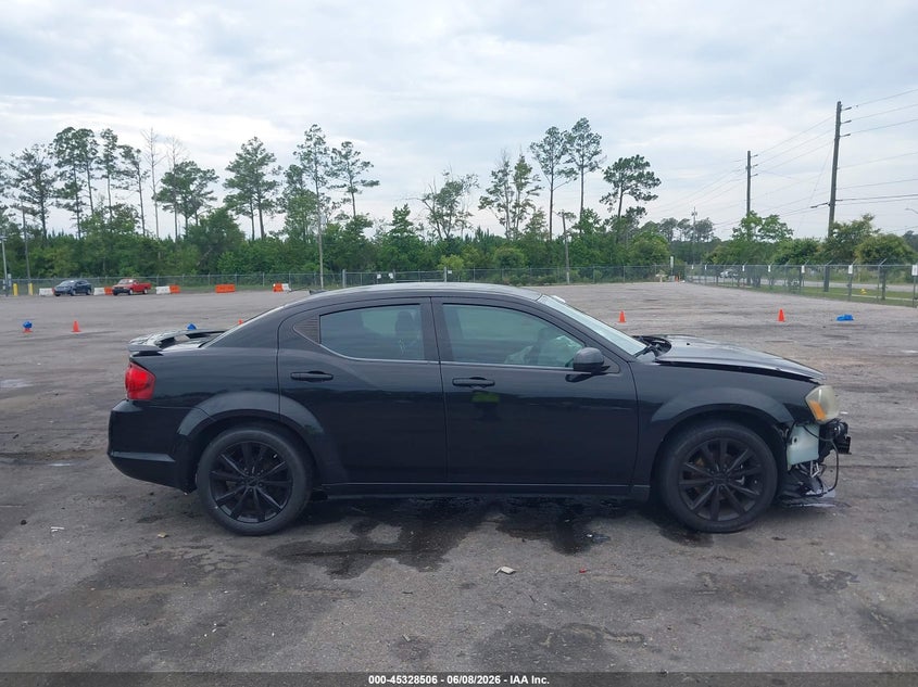 2013 Dodge Avenger Sxt VIN: 1C3CDZCB4DN655858 Lot: 45328506