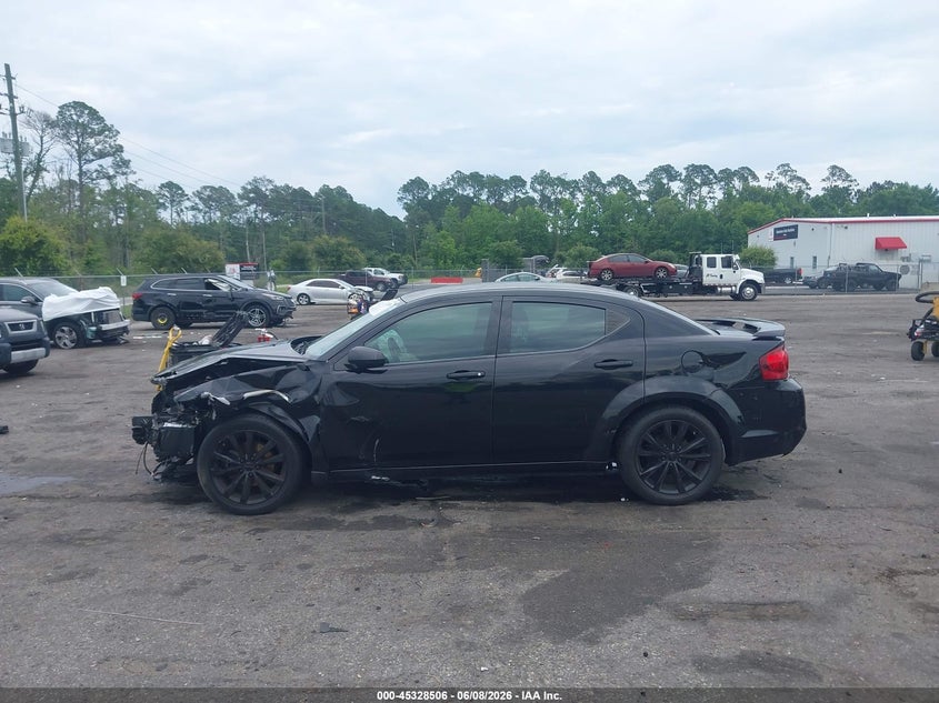 2013 Dodge Avenger Sxt VIN: 1C3CDZCB4DN655858 Lot: 45328506