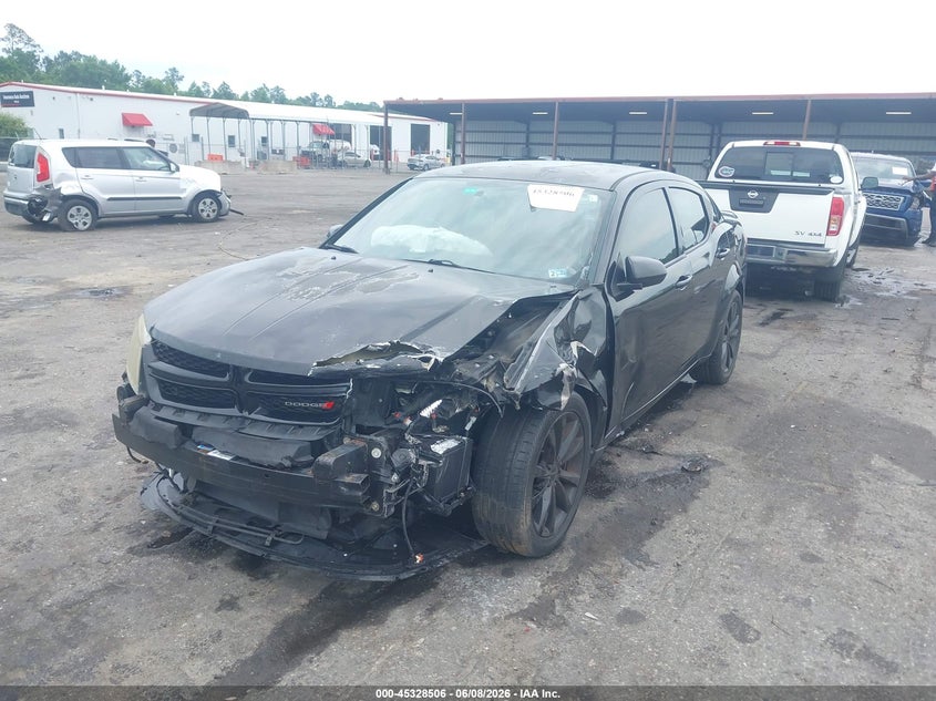 Vin: 1c3cdzcb4dn655858, lot: 45826439, dodge avenger sxt 20132