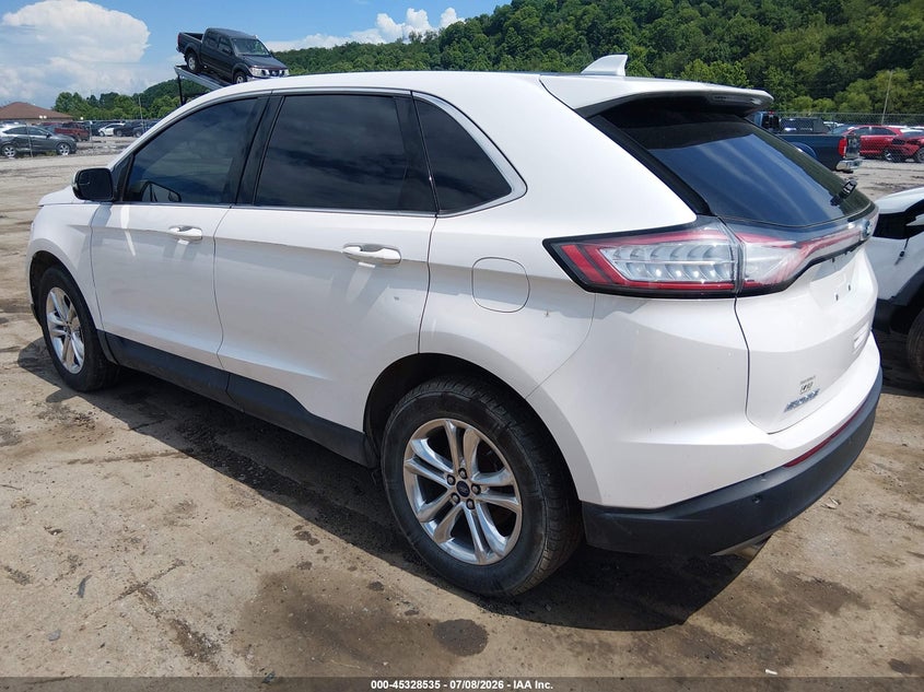 Vin: 2fmpk4j96jbb81565, lot: 45826468, ford edge sel 20183